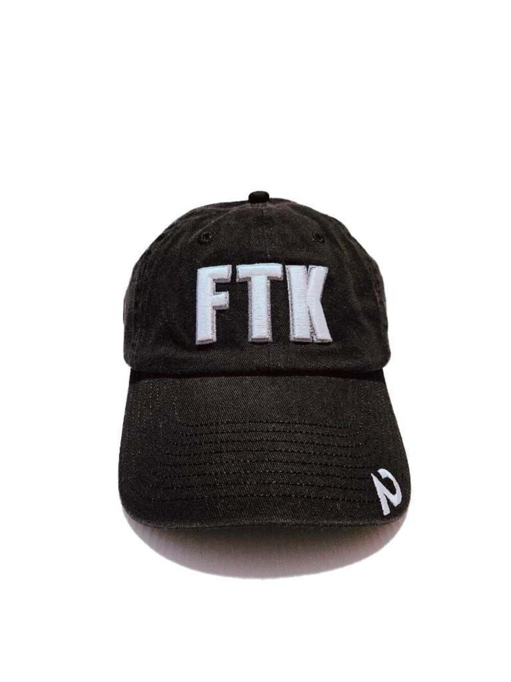 AccessData FTK Embroidered Black Cotton Adjustable Baseball Cap